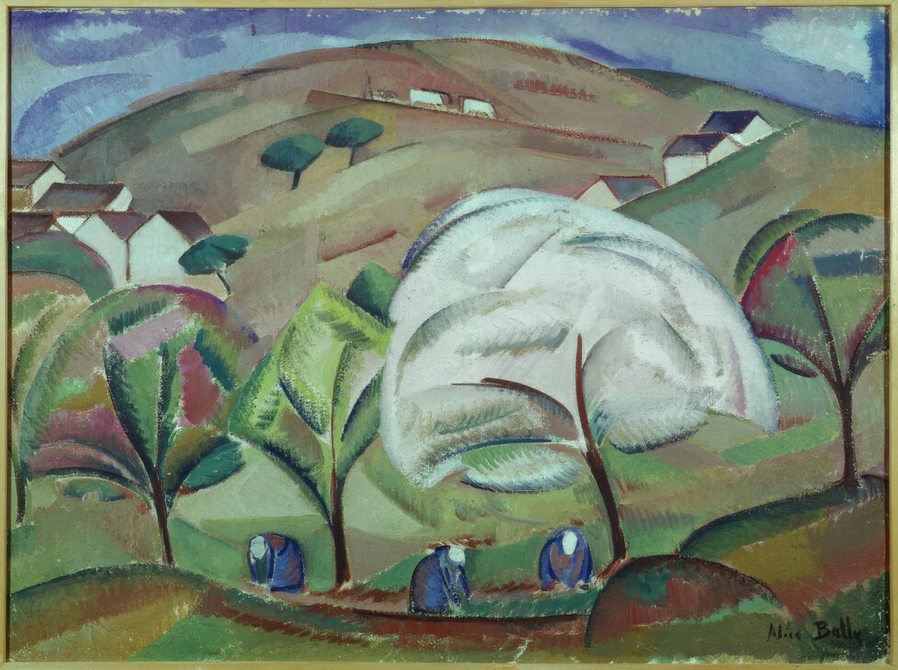 Studie om våren i Orsay av Alice Bailly