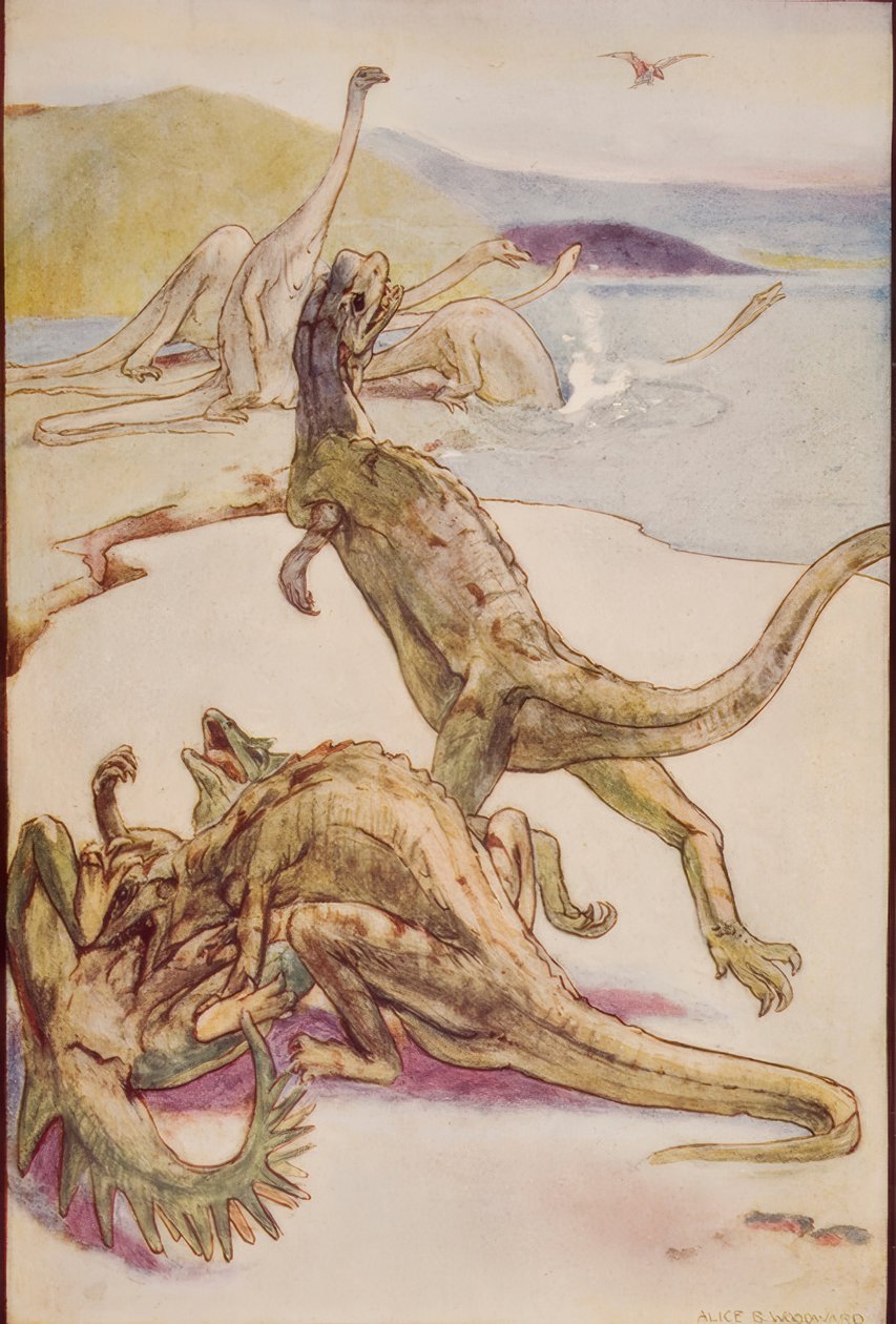 dinosaurie av Alice Bolingbroke Woodward