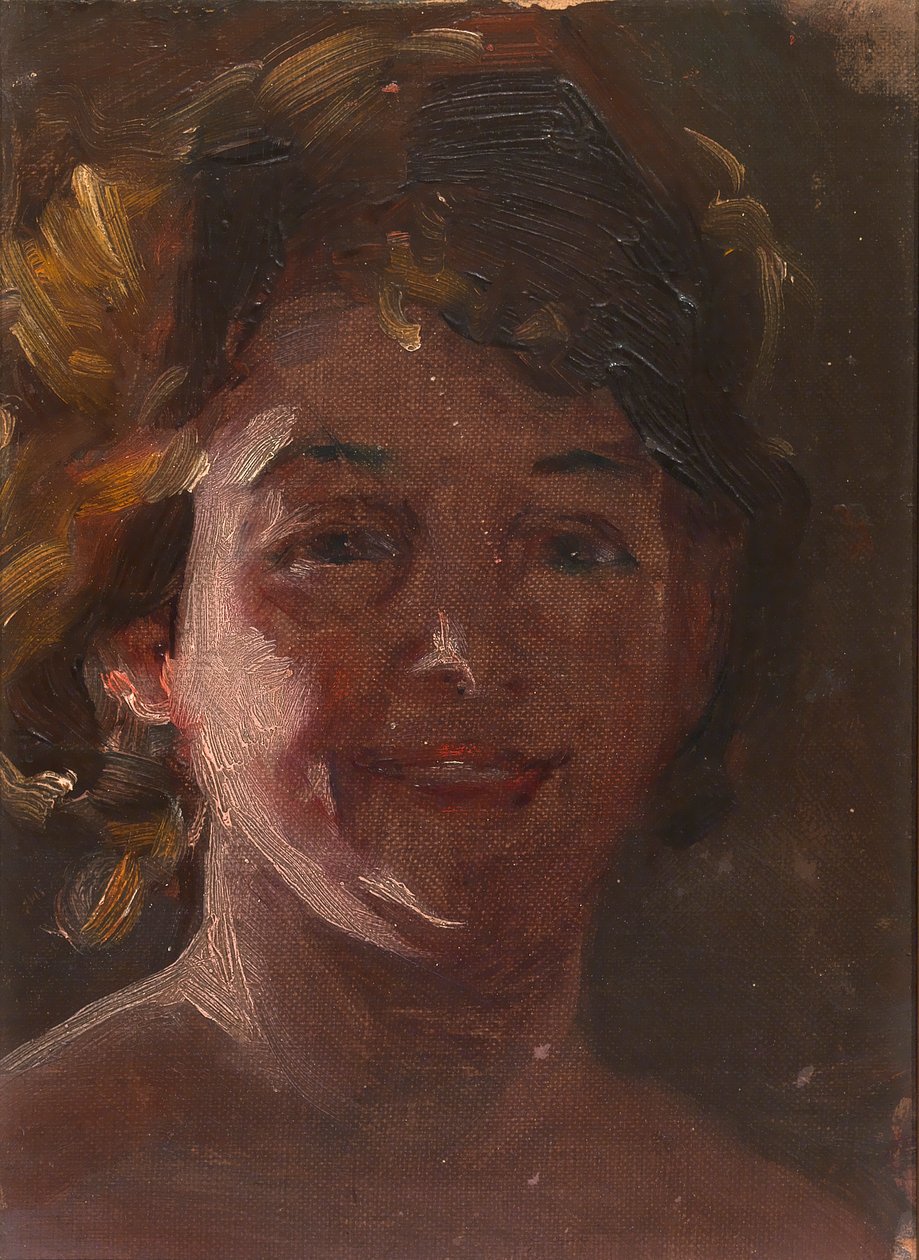Chef för konstnären, sent 1800-tidigt 1900-tal. av Alice Pike Barney