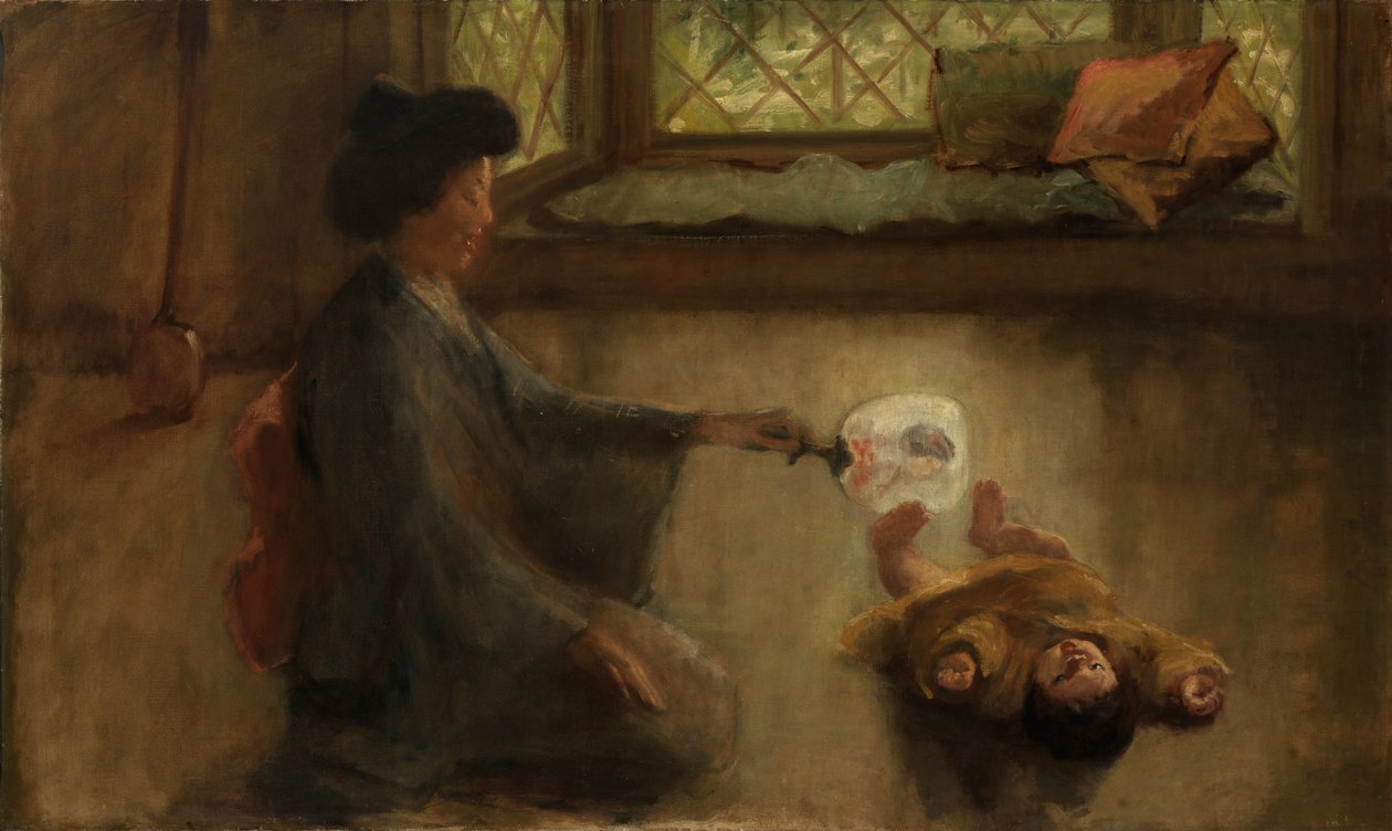Japansk vaggvisa, ca. 1903. av Alice Pike Barney