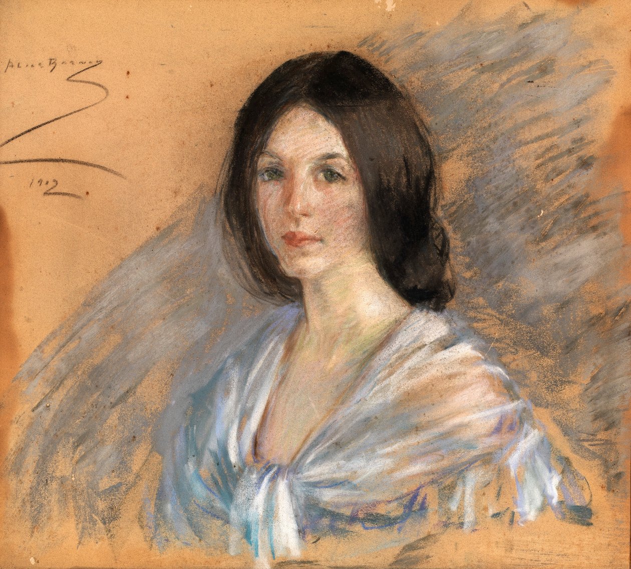 Jaqueline med Fichu av Alice Pike Barney