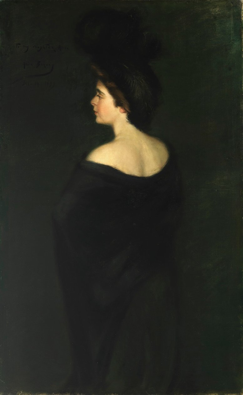 Laura i svart av Alice Pike Barney