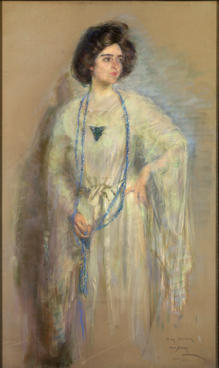 Laura i vitt av Alice Pike Barney