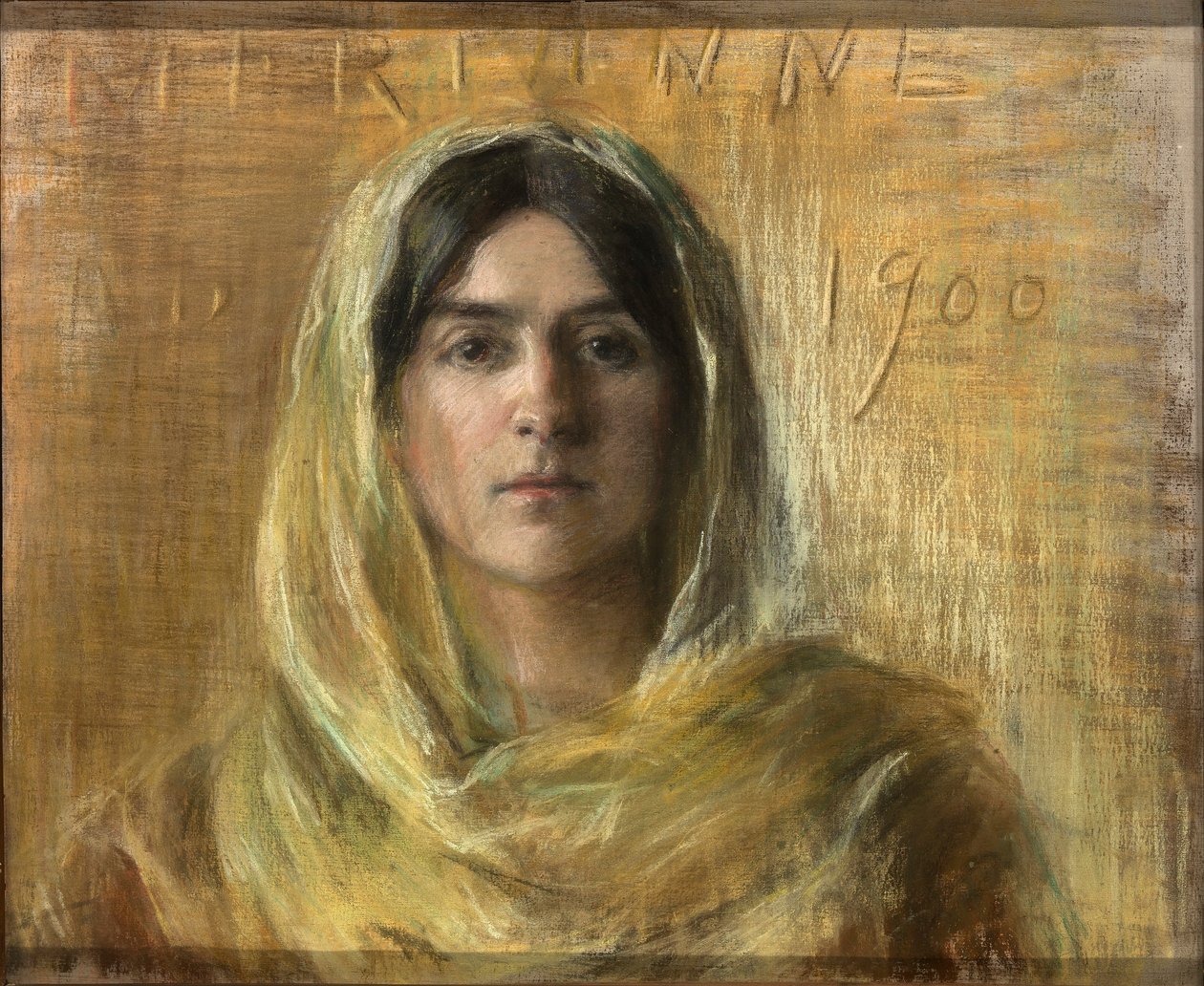 Marianne i gult av Alice Pike Barney