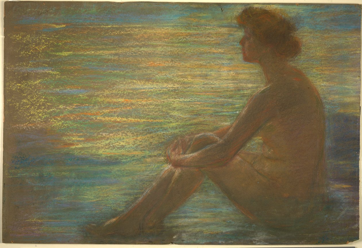 Naken mot havet av Alice Pike Barney