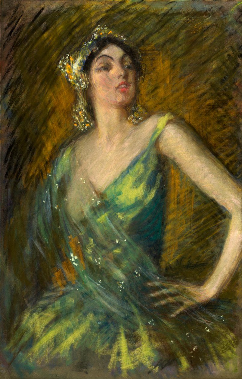 Ruth St. Denis, 1910. av Alice Pike Barney