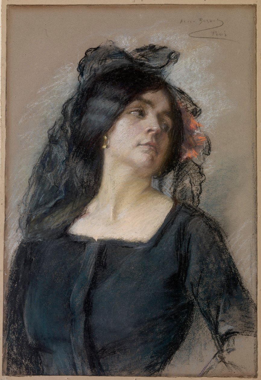 Spansk kvinna av Alice Pike Barney