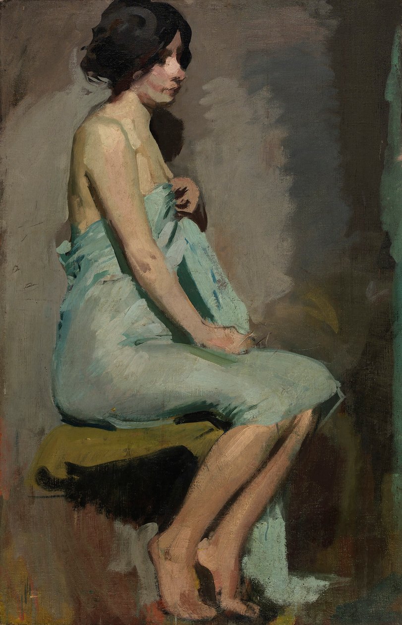 Studie av en sittande kvinna av Alice Pike Barney