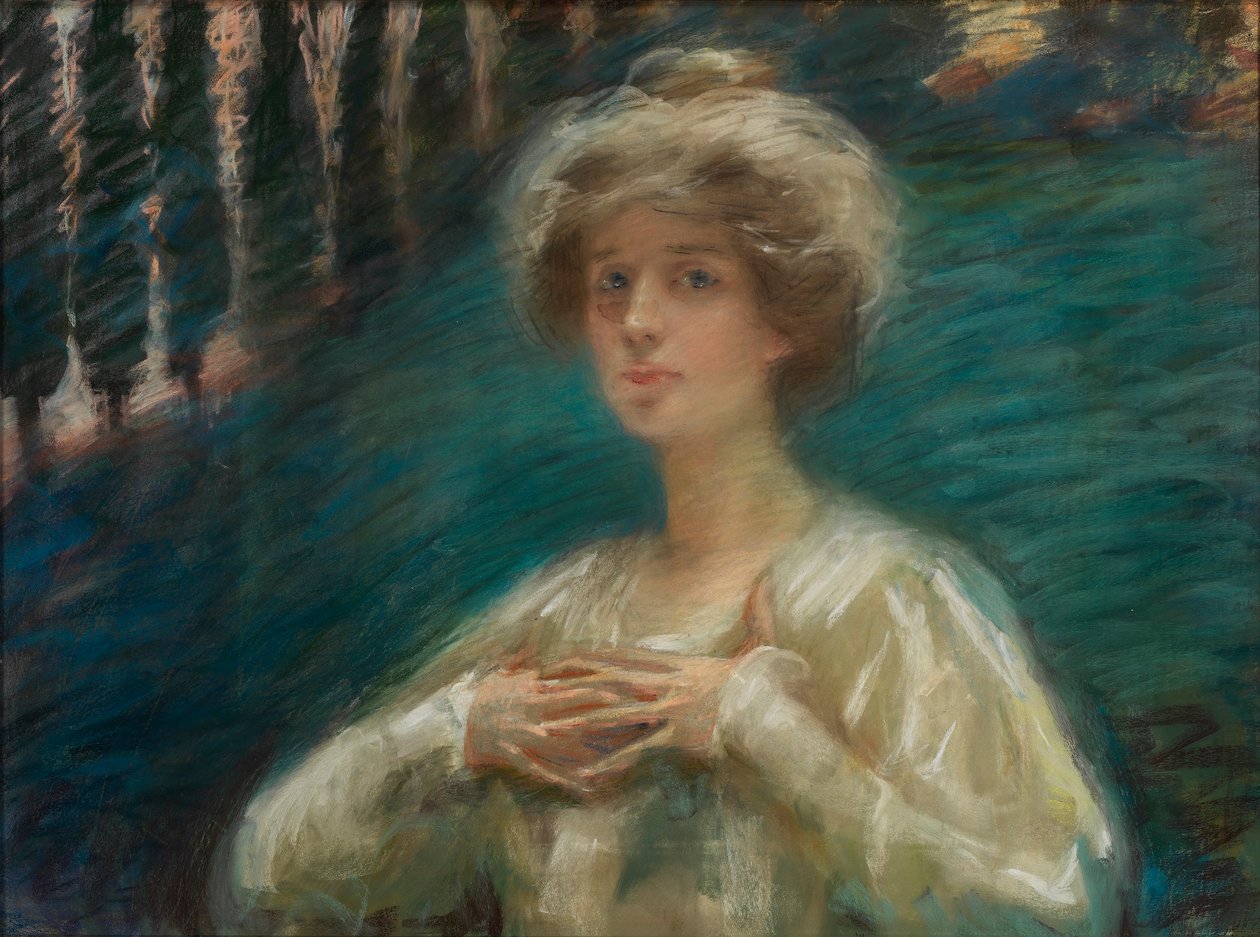 Sylvan Bakgrund av Alice Pike Barney