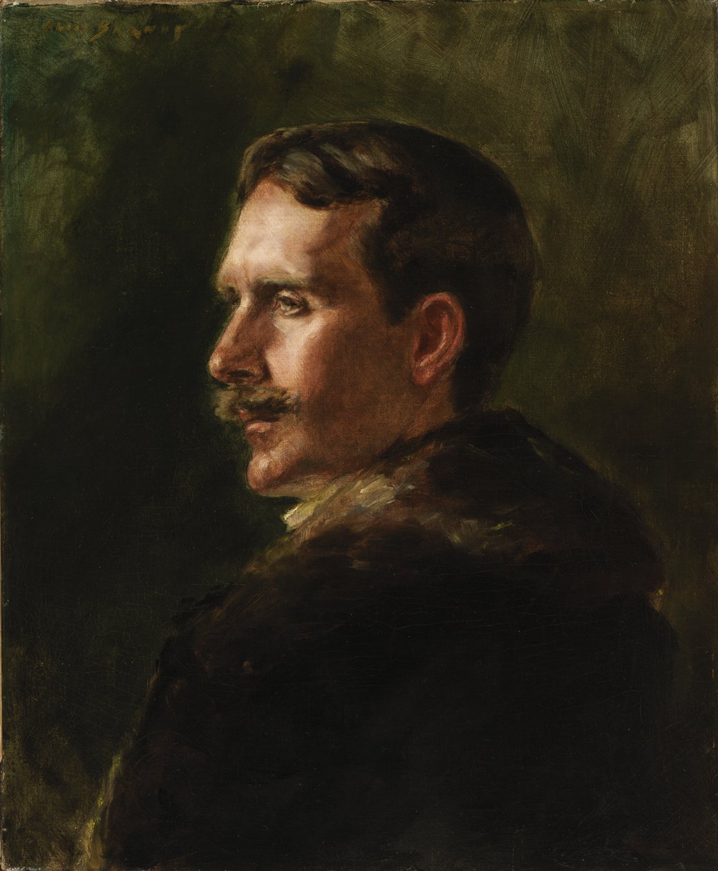 Pälsrocken, ca. 1898. av Alice Pike Barney