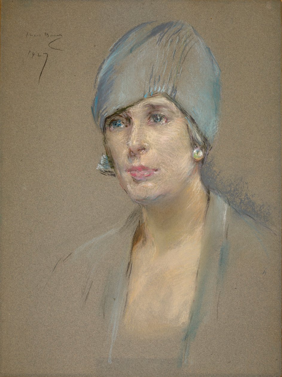 Besökaren (Mrs Richard P. McCullough) av Alice Pike Barney