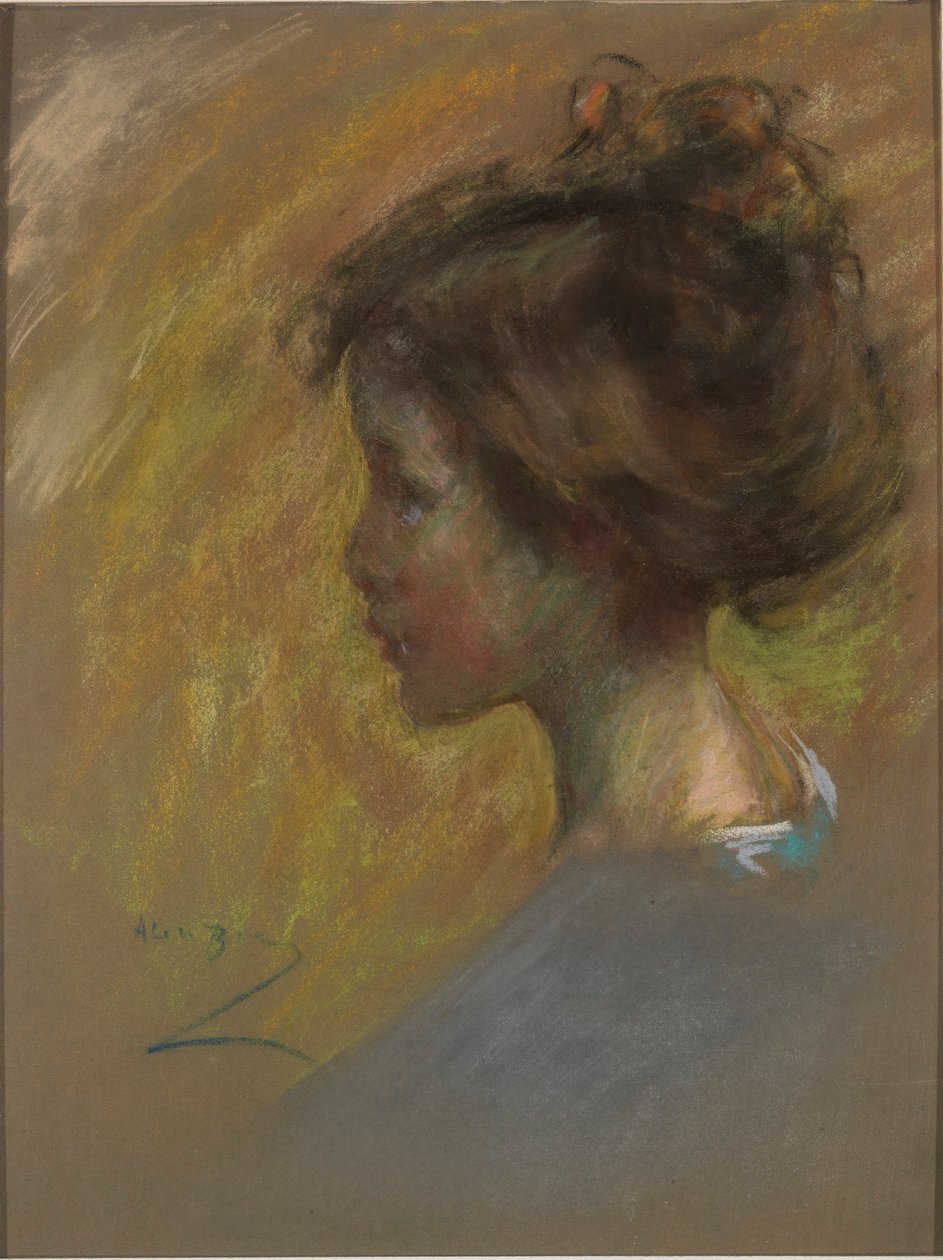 Ungdomlig modell av Alice Pike Barney