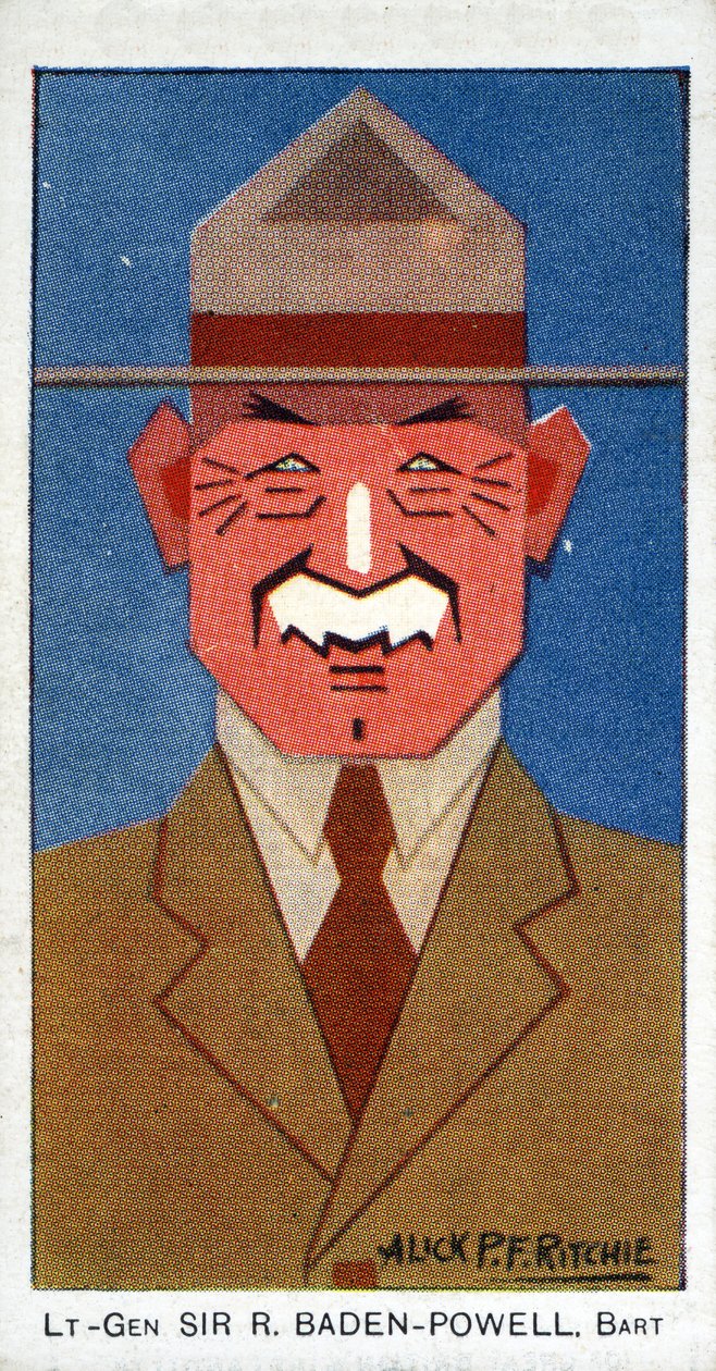 Generallöjtnant. Sir R. Baden-Powell, 1926 av Alick P. F. Ritchie