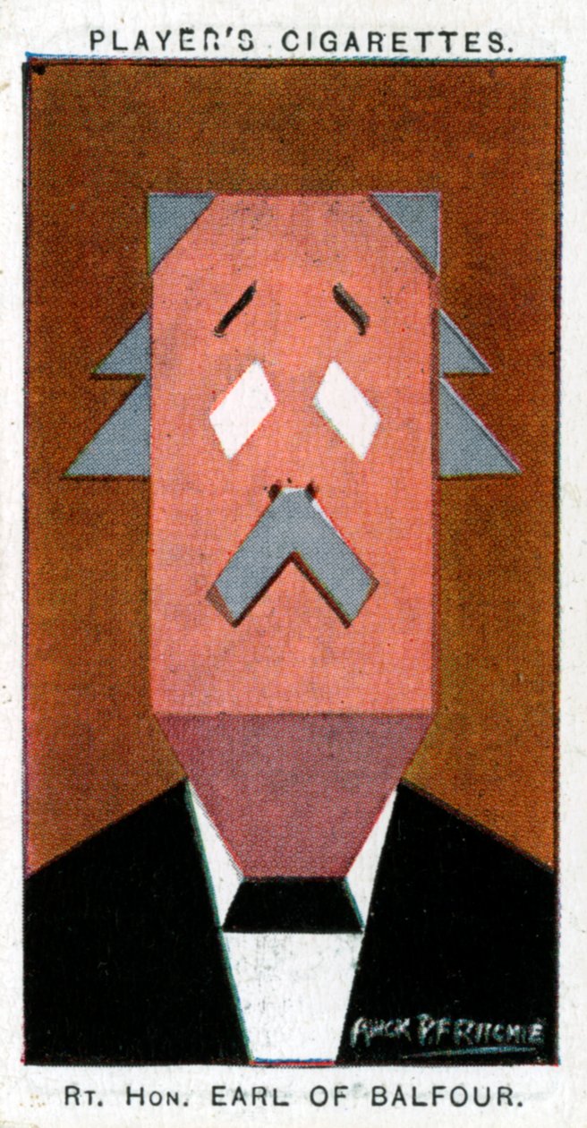 Arthur James Balfour, 1:e earl av Balfour, 1926. av Alick P. F. Ritchie