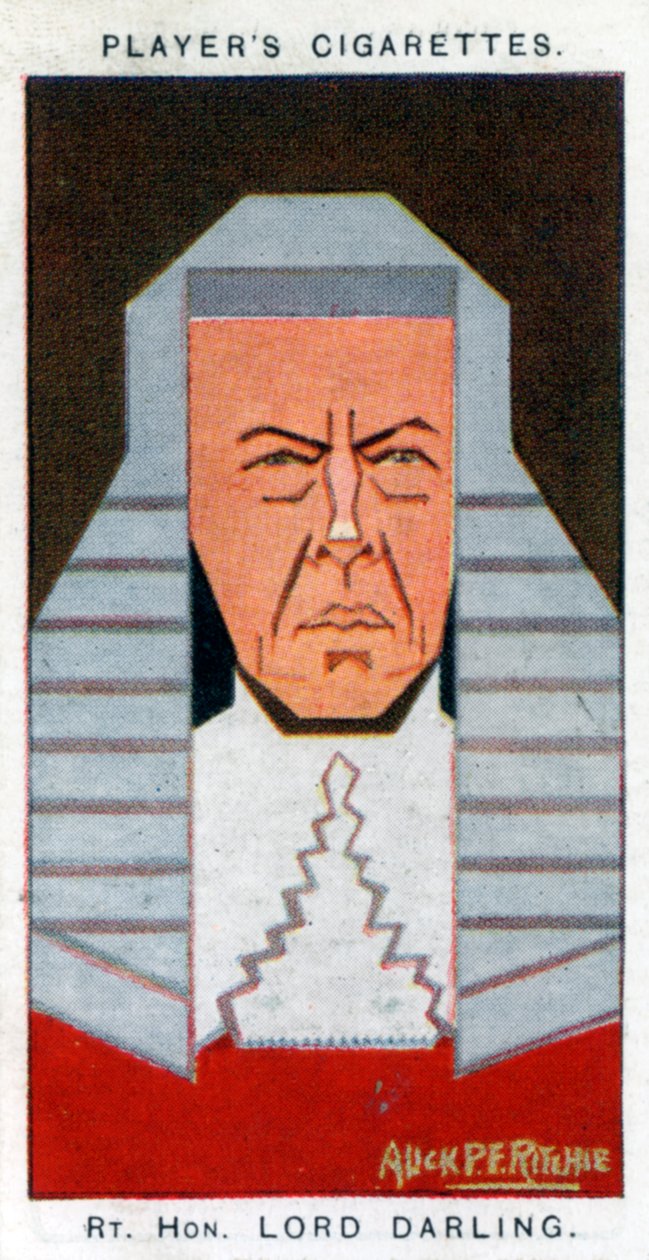 Charles John Darling, 1st Baron Darling, brittisk domare, 1926 av Alick P. F. Ritchie