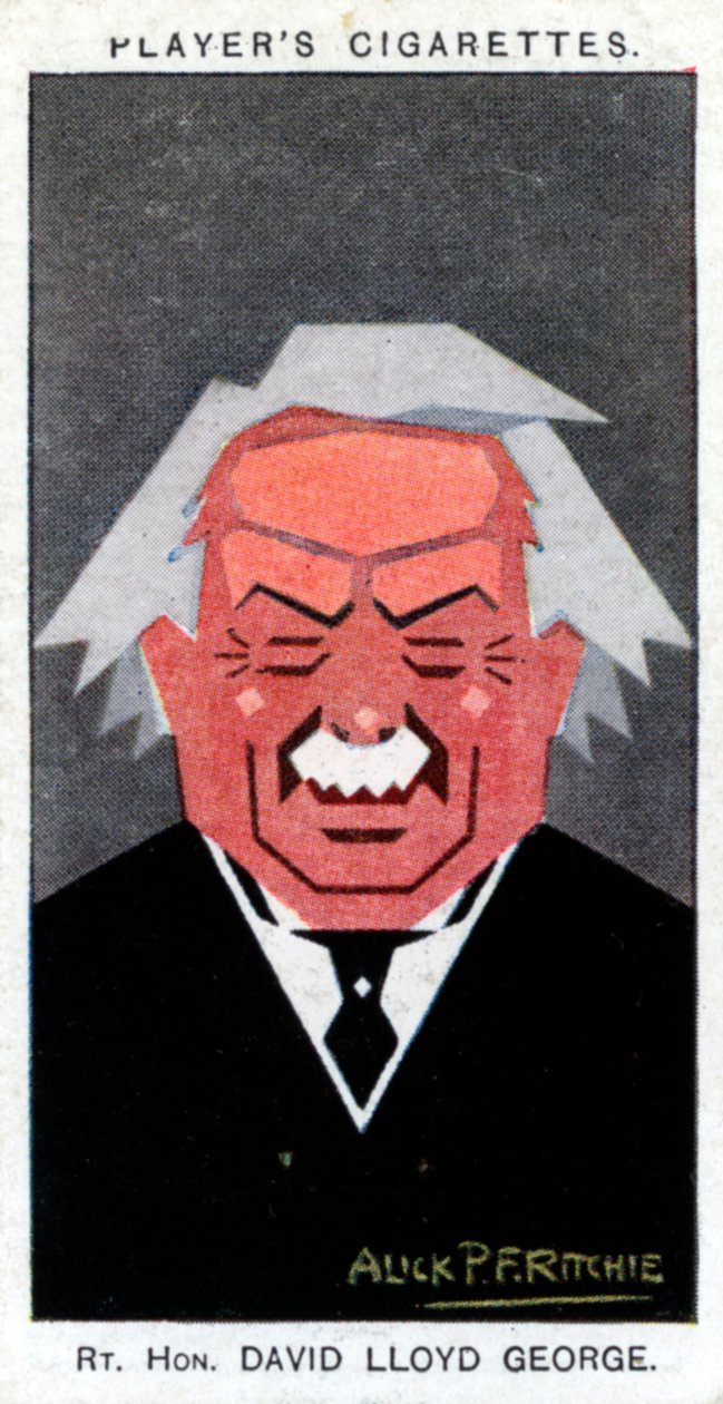 David Lloyd George, 1:e Earl Lloyd-George, brittisk premiärminister, 1926. av Alick P. F. Ritchie