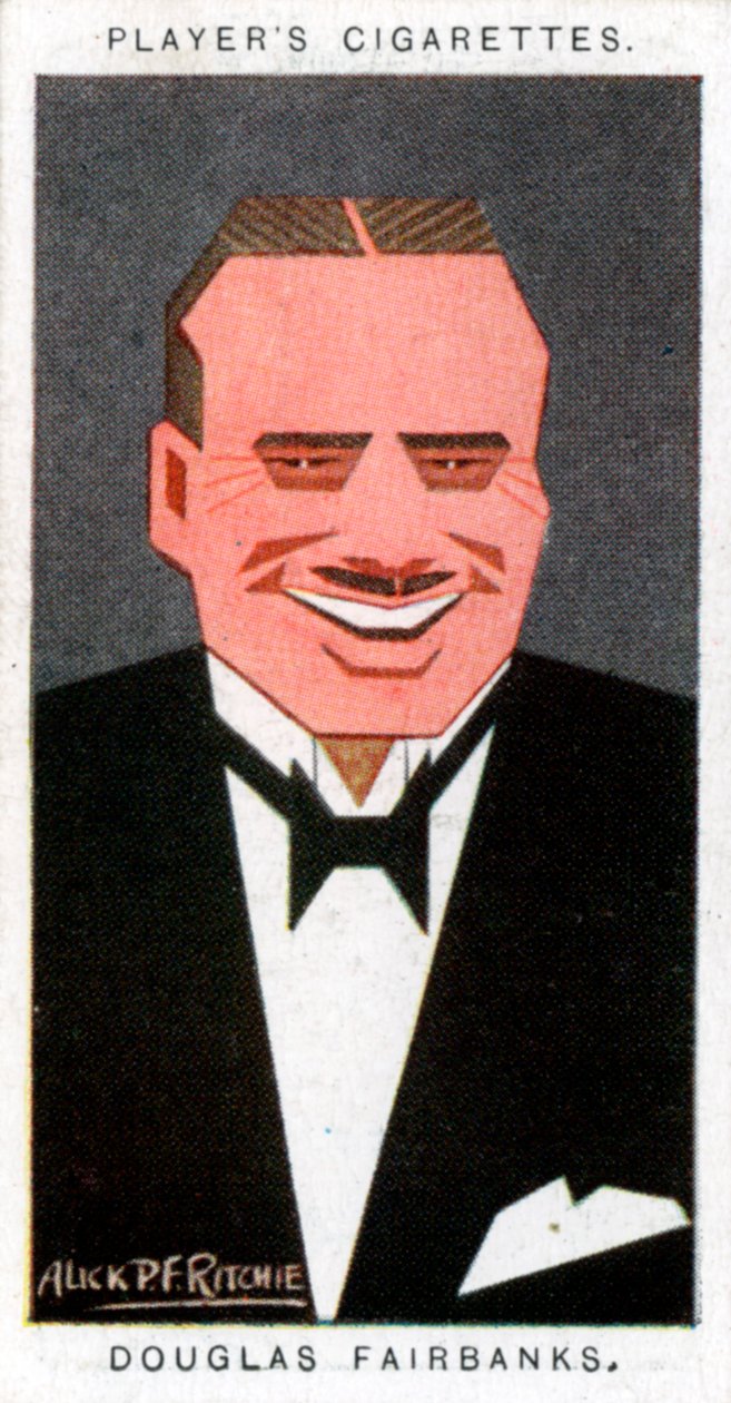 Douglas Fairbanks, amerikansk filmskådespelare, 1926. av Alick P. F. Ritchie