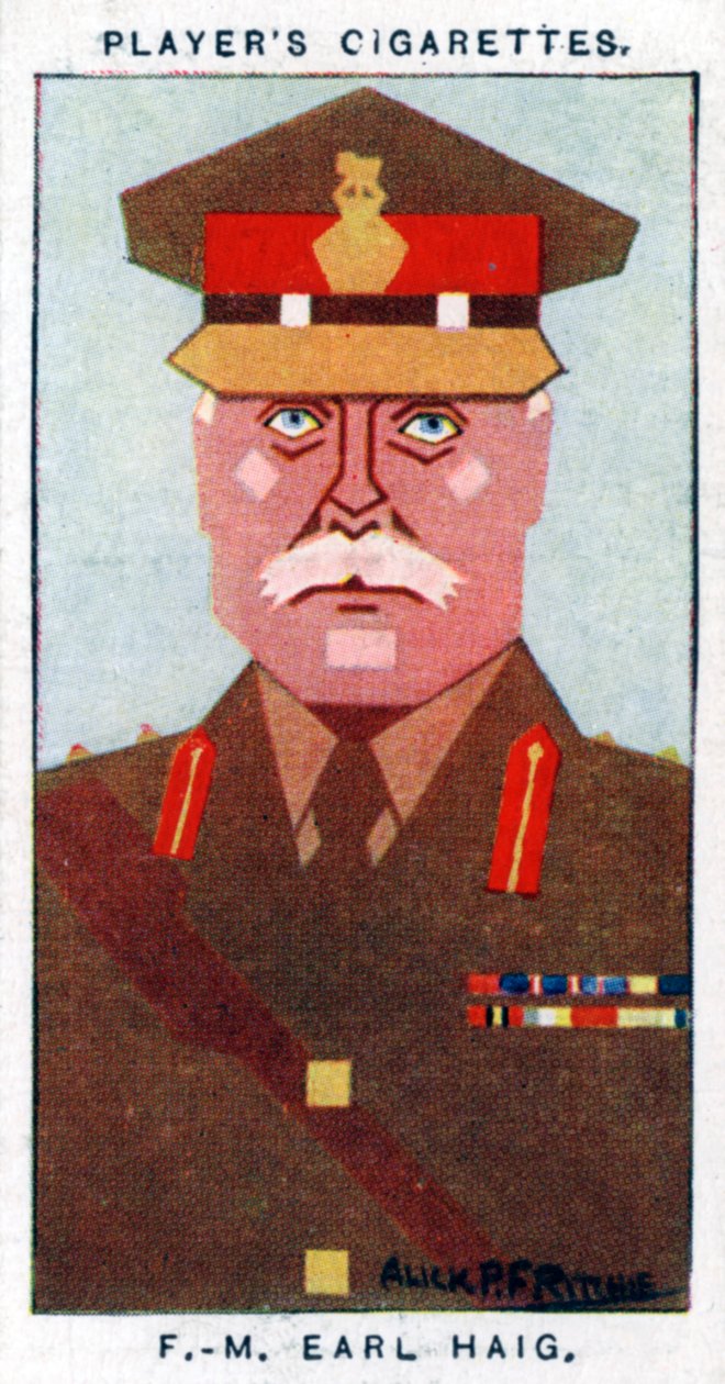 Douglas Haig, 1:e Earl Haig, brittisk fältmarskalk, 1926. av Alick P. F. Ritchie
