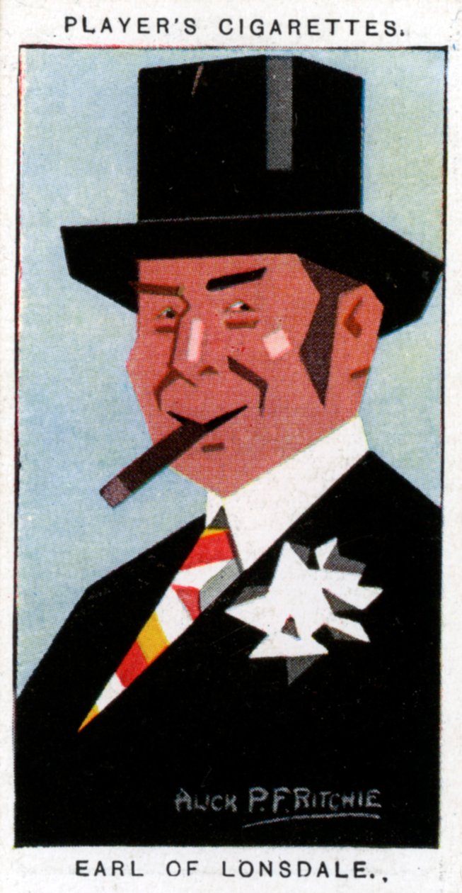 Hugh Cecil Lowther, 5:e Earl of Lonsdale, brittisk idrottsman, 1926. av Alick P. F. Ritchie