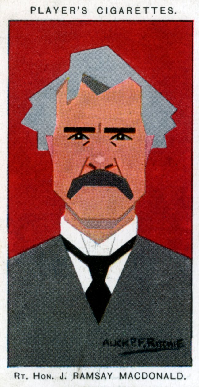 Ramsay MacDonald, brittisk premiärminister, 1926. av Alick P. F. Ritchie