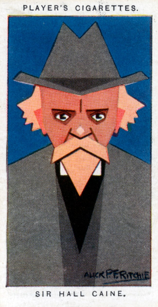 Sir Hall Caine, brittisk författare, 1926 av Alick P. F. Ritchie