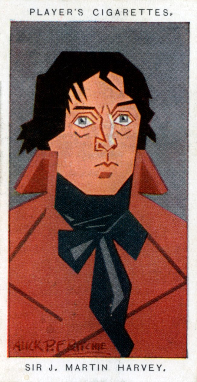 Sir John Martin-Harvey, brittisk skådespelare och teaterchef, 1926. av Alick P. F. Ritchie