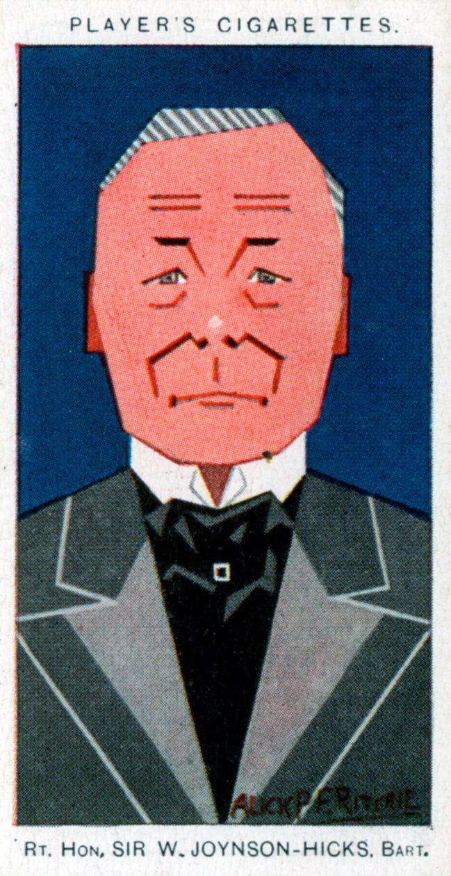 William Joynson-Hicks, 1:e Viscount Brentford, brittisk statsman, 1926 av Alick P. F. Ritchie