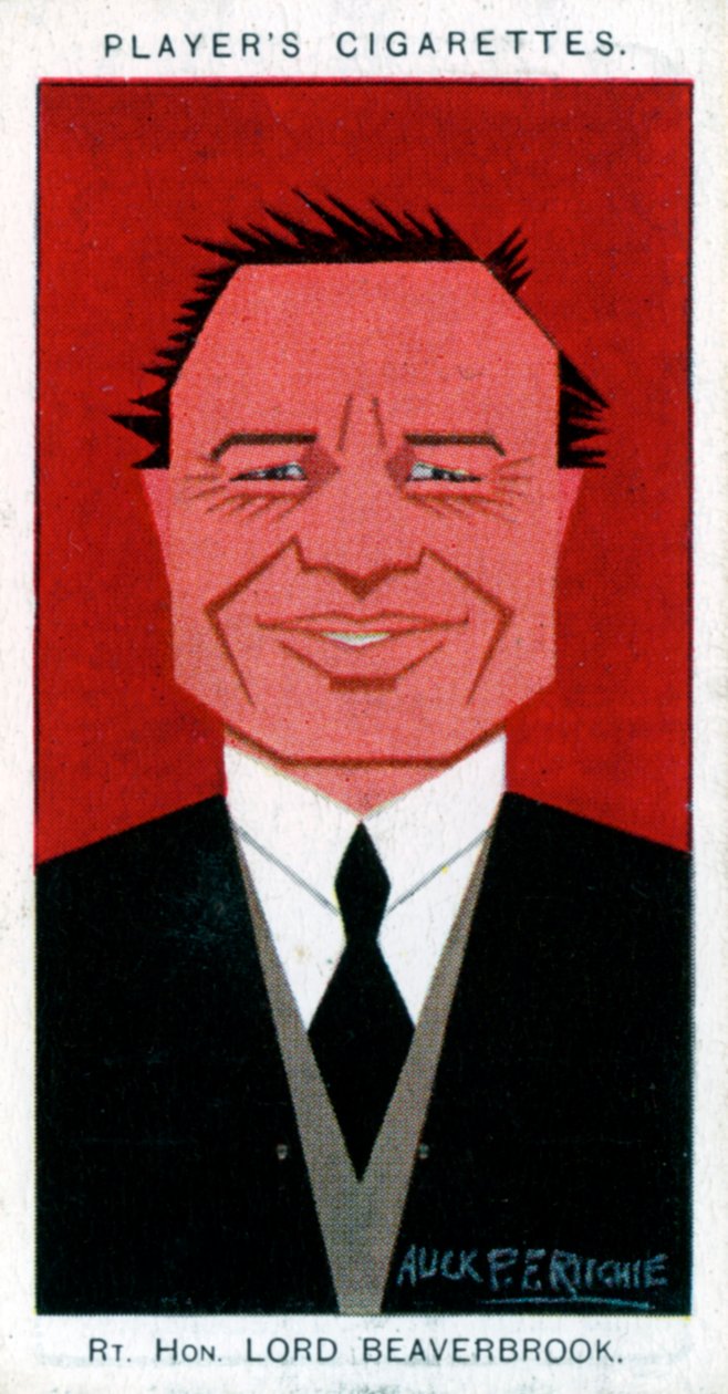 William Maxwell Aitken, 1:e baron Beaverbrook, statsman och tidningsinnehavare, 1926. av Alick P. F. Ritchie