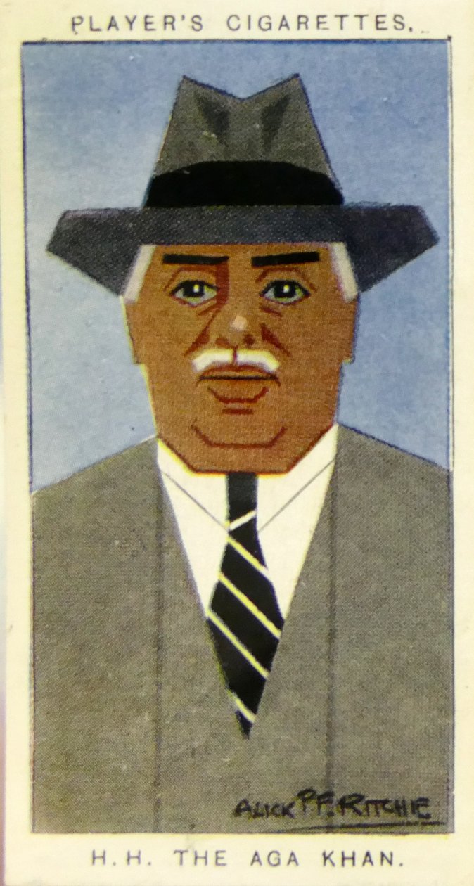 Aga Khan III av Alick Penrose Forbes Ritchie