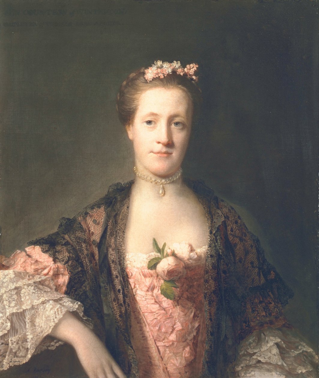 Anne Garth-Turnour, Baroness Winterton, 1762 av Allan Ramsay