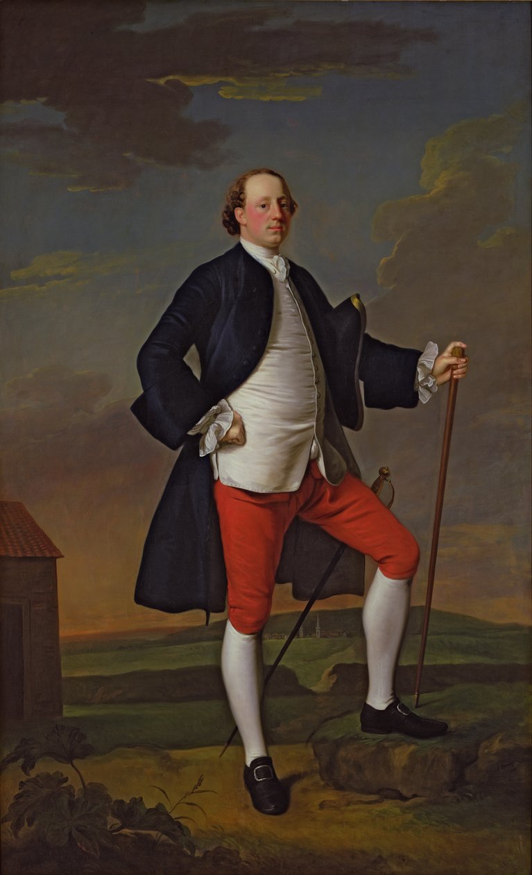 John Manners, markis av Granby, 1745 av Allan Ramsay