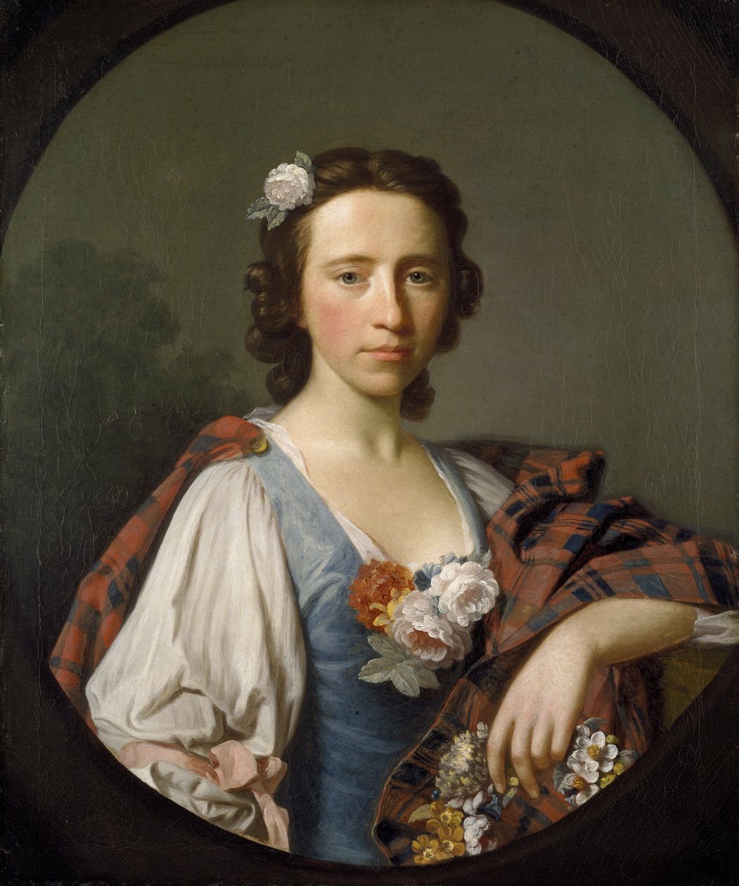 Porträtt av Flora MacDonald av Allan Ramsay