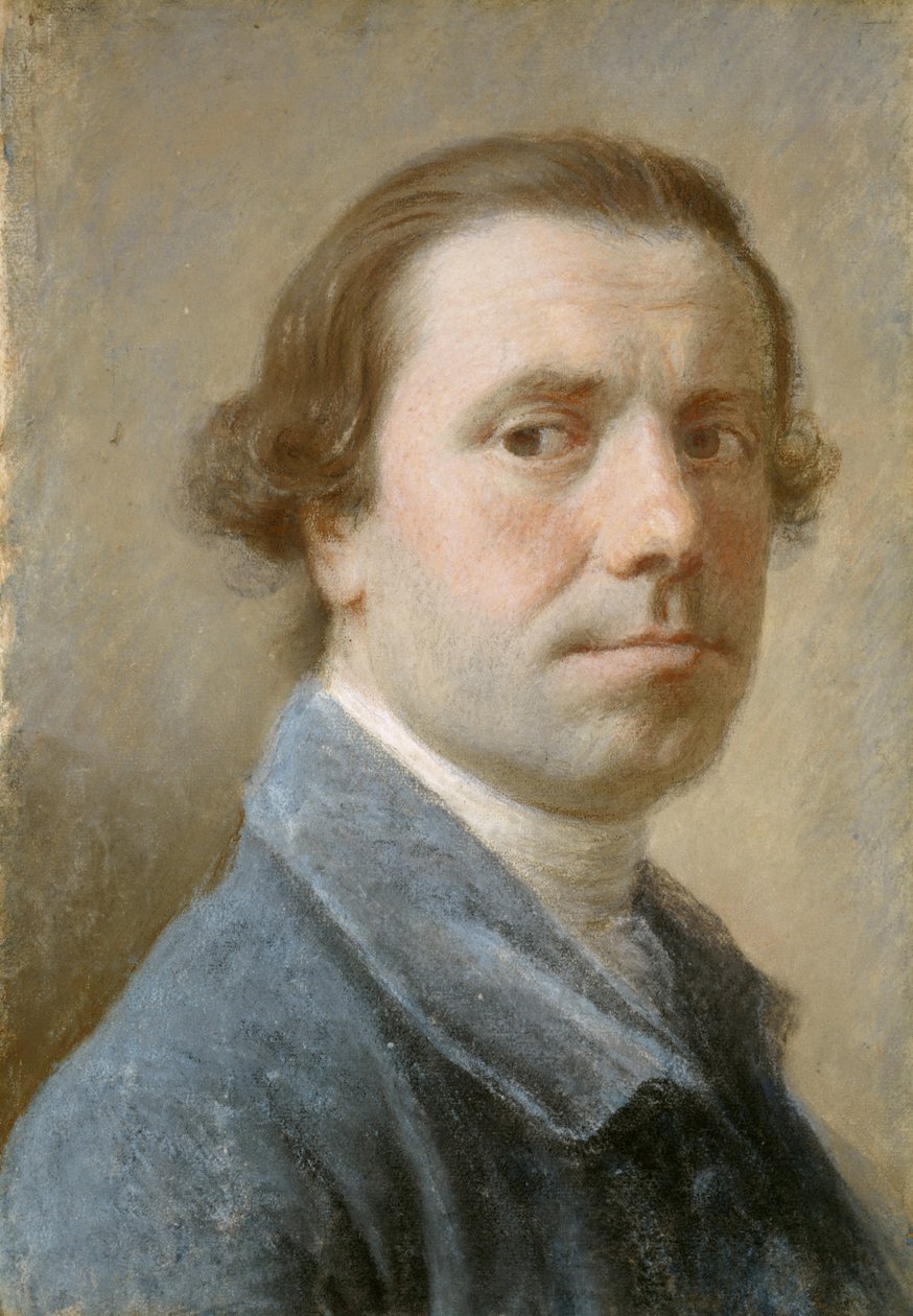 Allan Ramsay, 1713 - 1784. Konstnär (Självporträtt) av Allan Ramsay