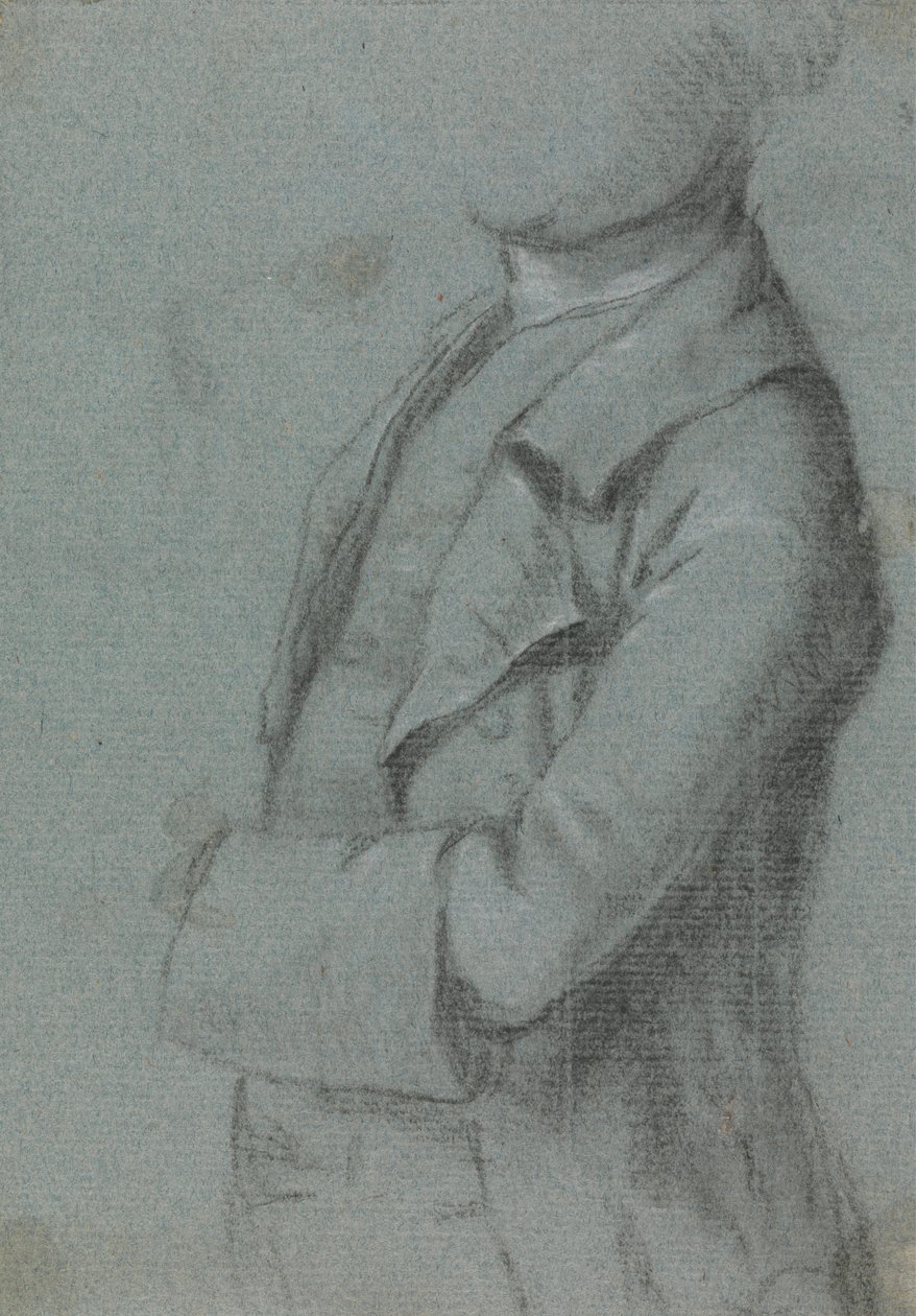 Kostymstudie för ett porträtt av en man av Allan Ramsay