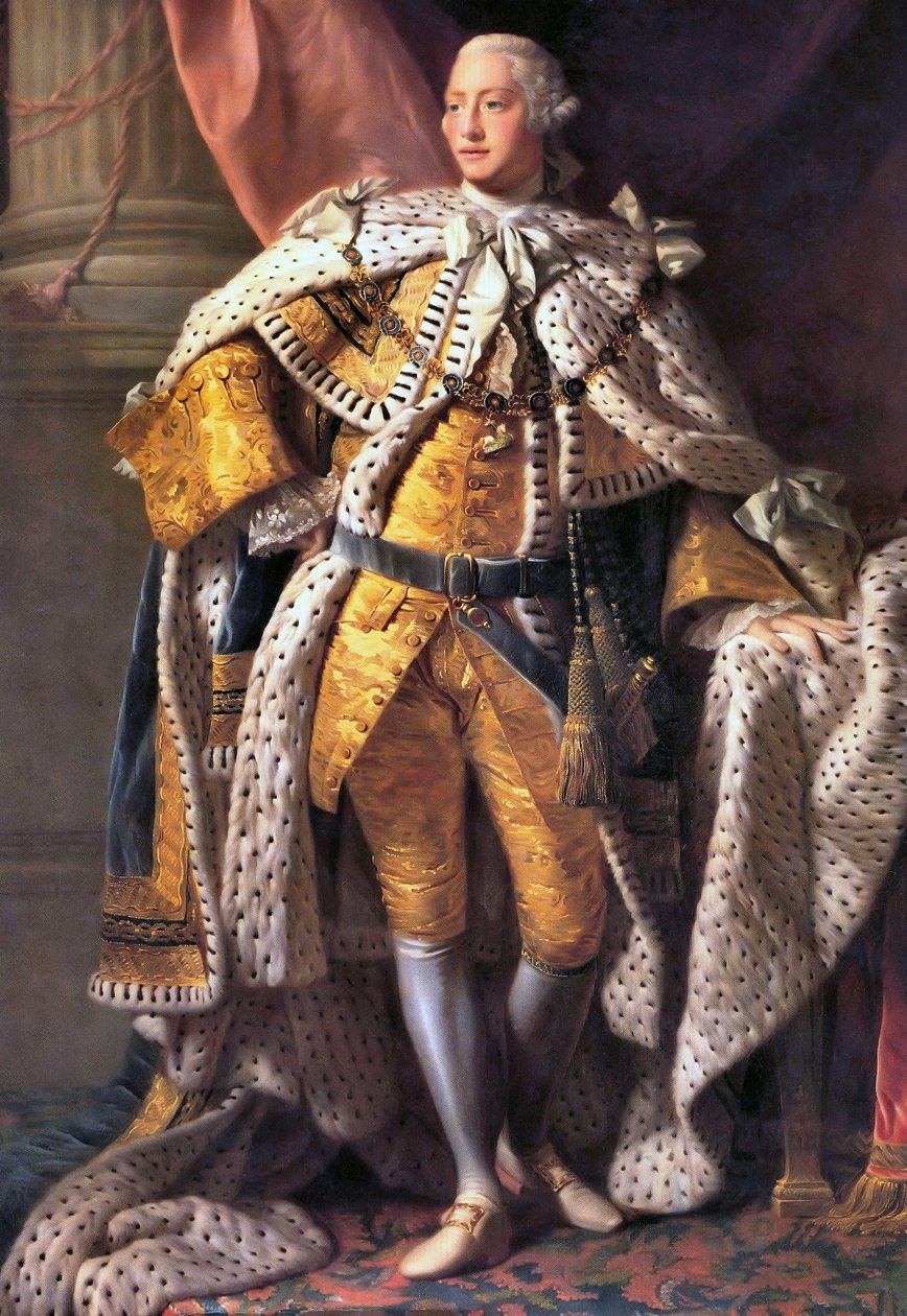 Kung George III av Allan Ramsay