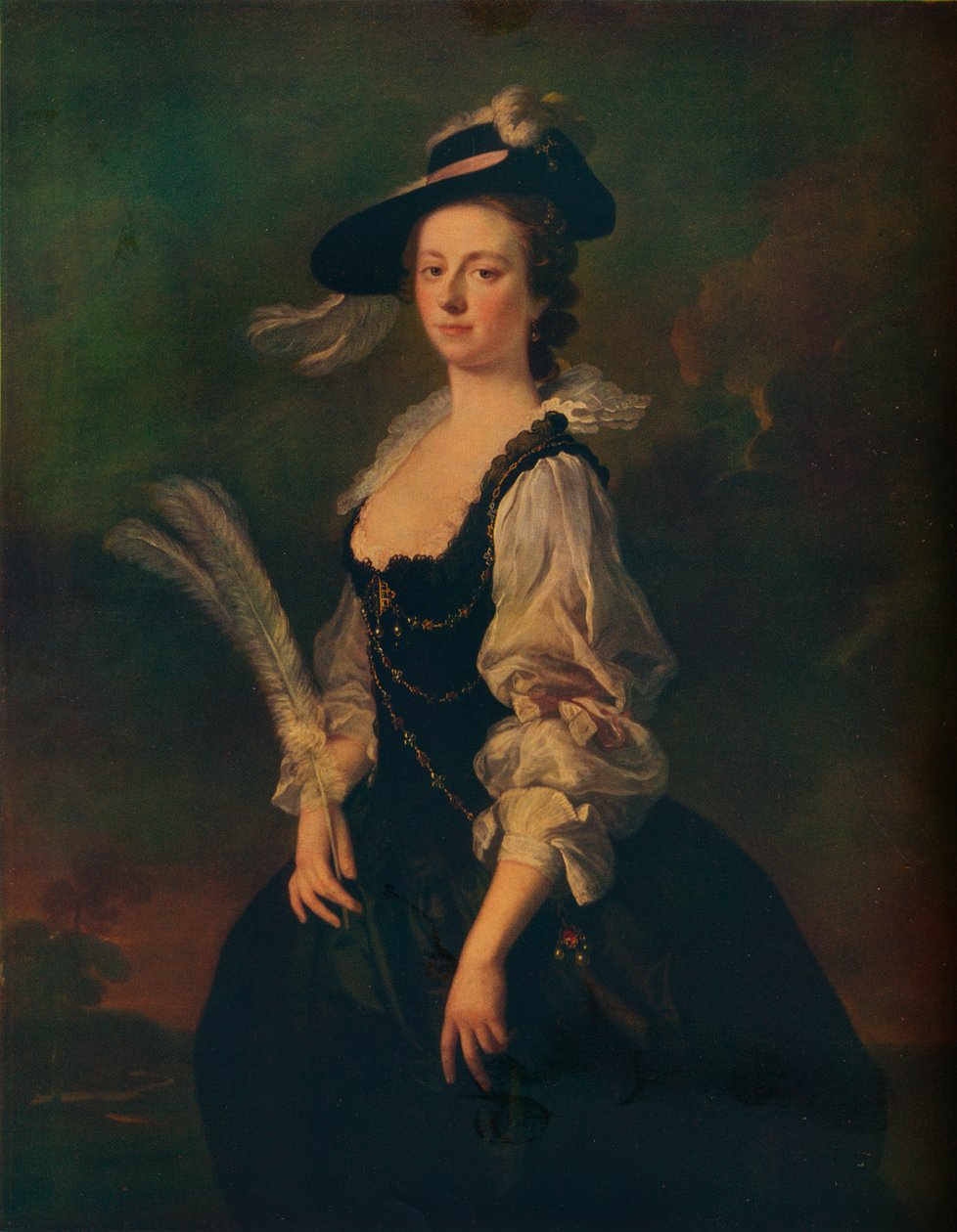Porträtt av Jane Hale, Mrs Madan, 1746 av Allan Ramsay