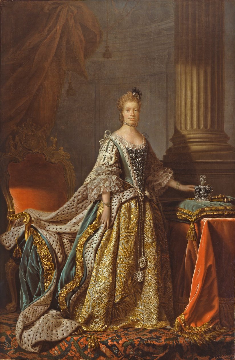 Drottning Charlotte av Allan Ramsay