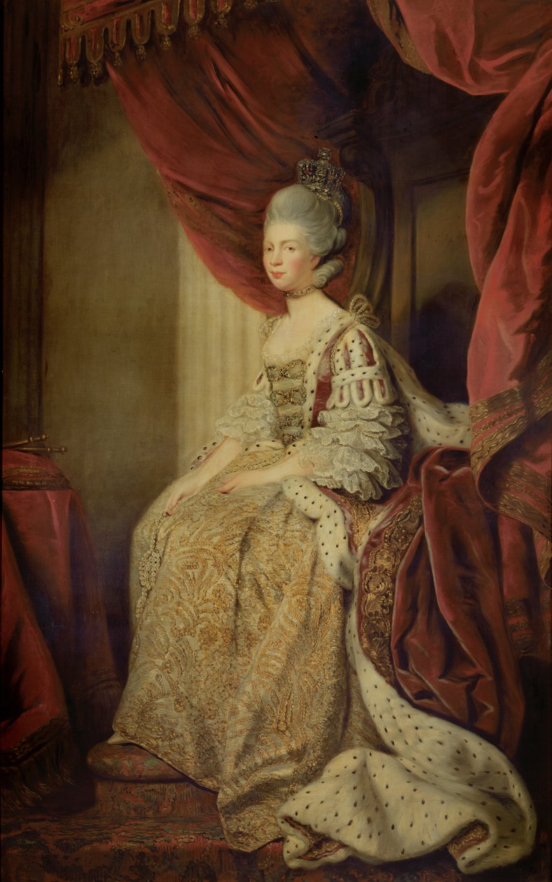 Drottning Charlotte av Allan Ramsay