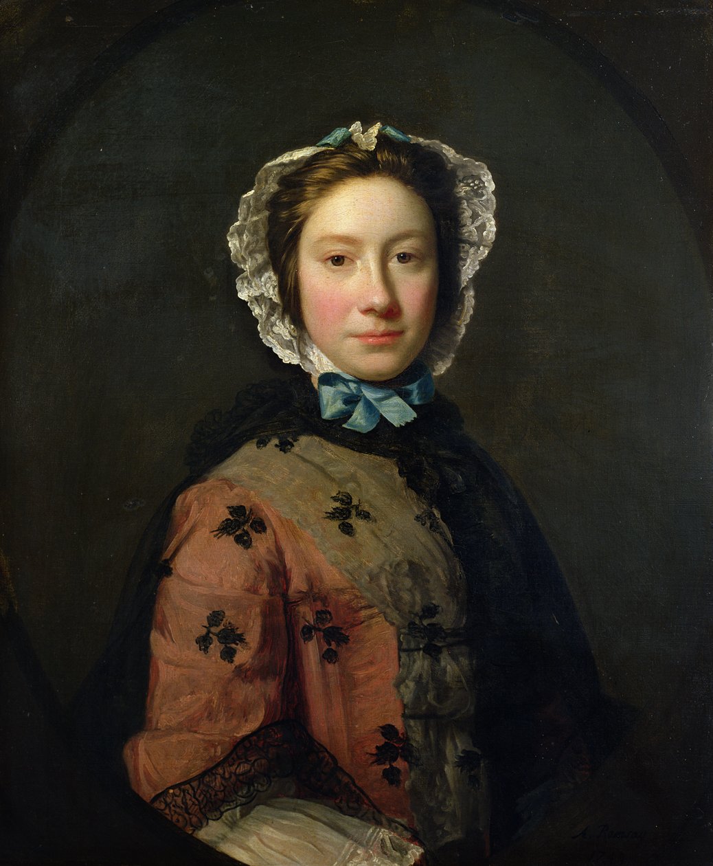 Rosamond Sargent, född Chambers, 1749 av Allan Ramsay