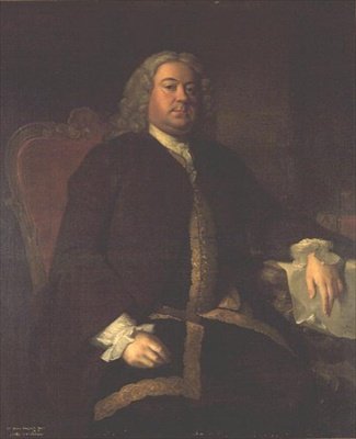 Sir James Dalrymple, Bt. M.P. (olja på duk) av Allan Ramsay