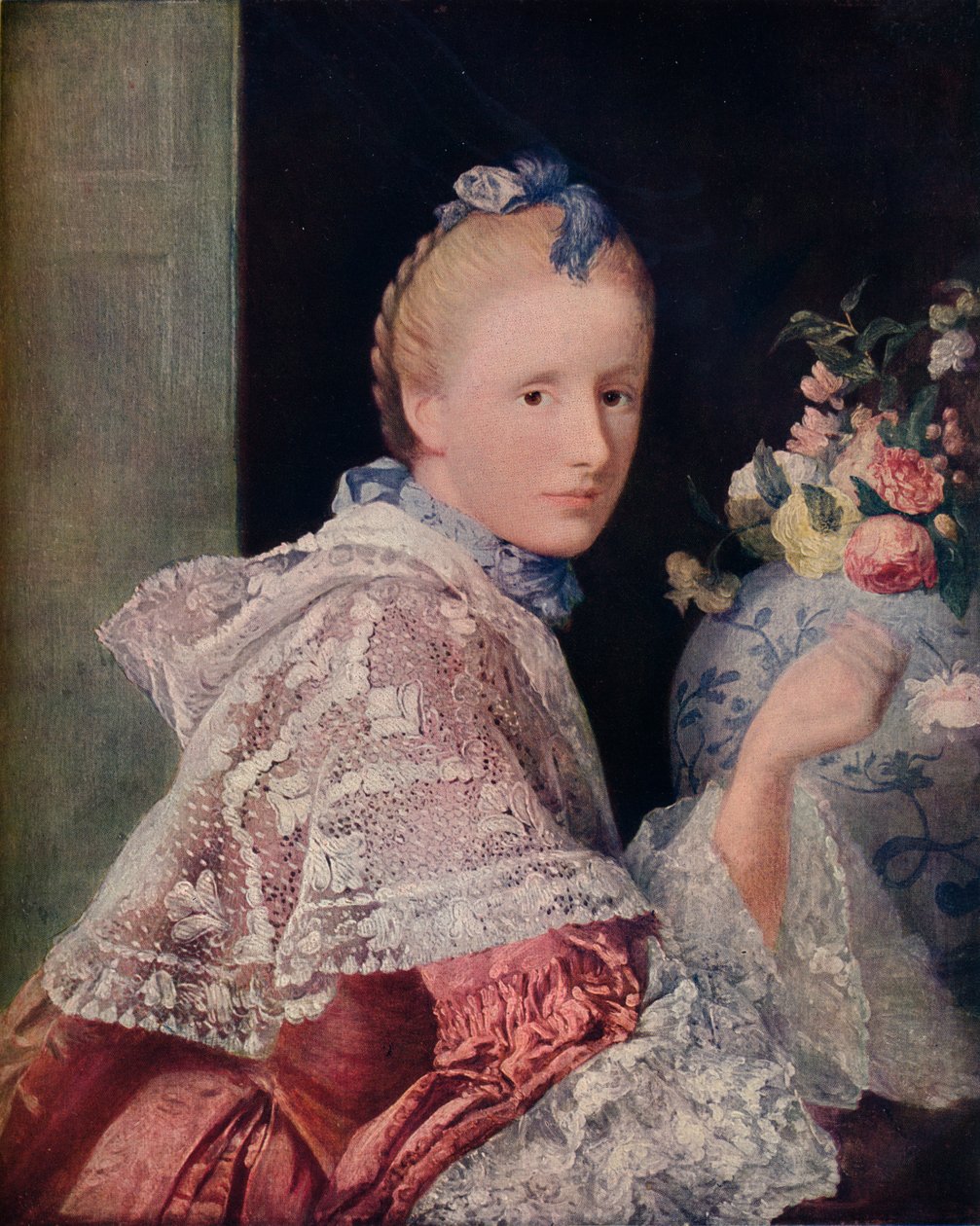 Målarfrun, 1760 av Allan Ramsay