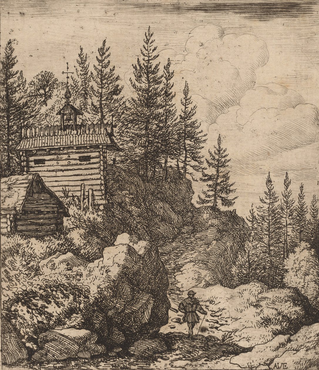 Kapell, troligen ca. 16451656. av Allart van Everdingen