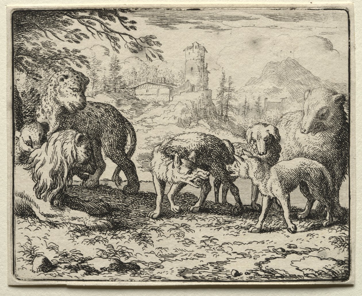 Reynard the Fox: The Condemnation of Reynard av Allart van Everdingen