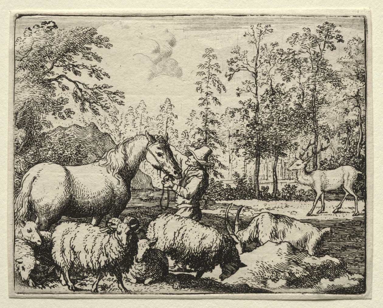 Reynard the Fox: The Jealous Horse. av Allart van Everdingen