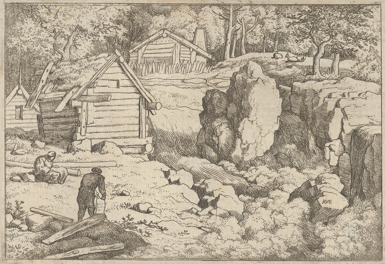 Snickaren, 1600-talet. av Allart van Everdingen
