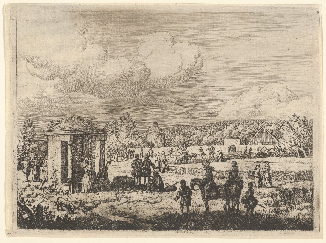 Den första våren, 1600-talet. av Allart van Everdingen