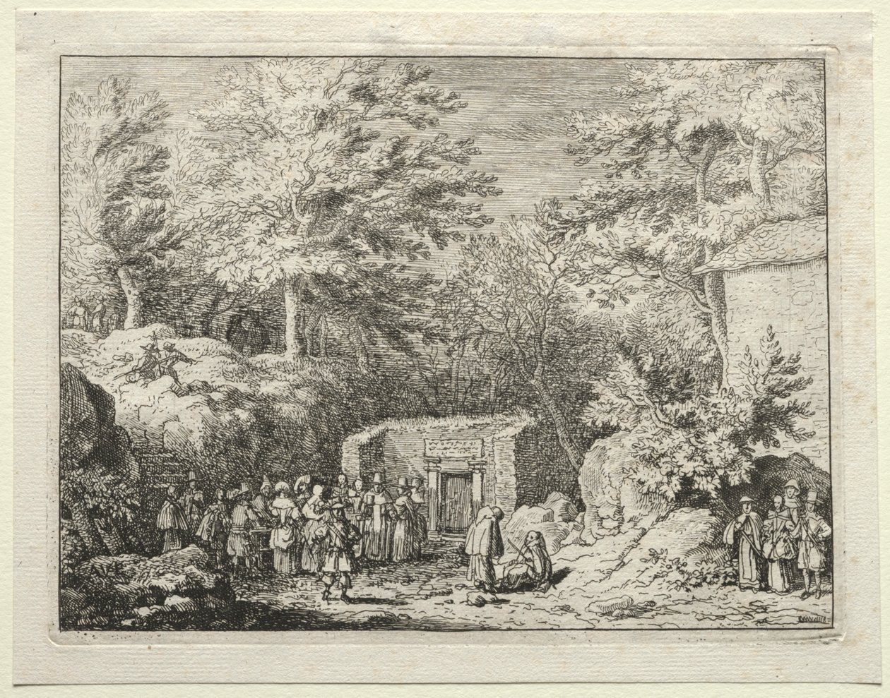 Den fjärde våren, 1660-talet. av Allart van Everdingen
