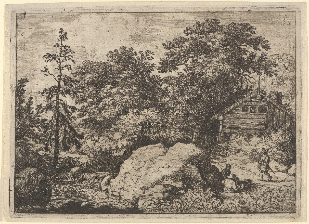 The Hill, 1600-talet. av Allart van Everdingen