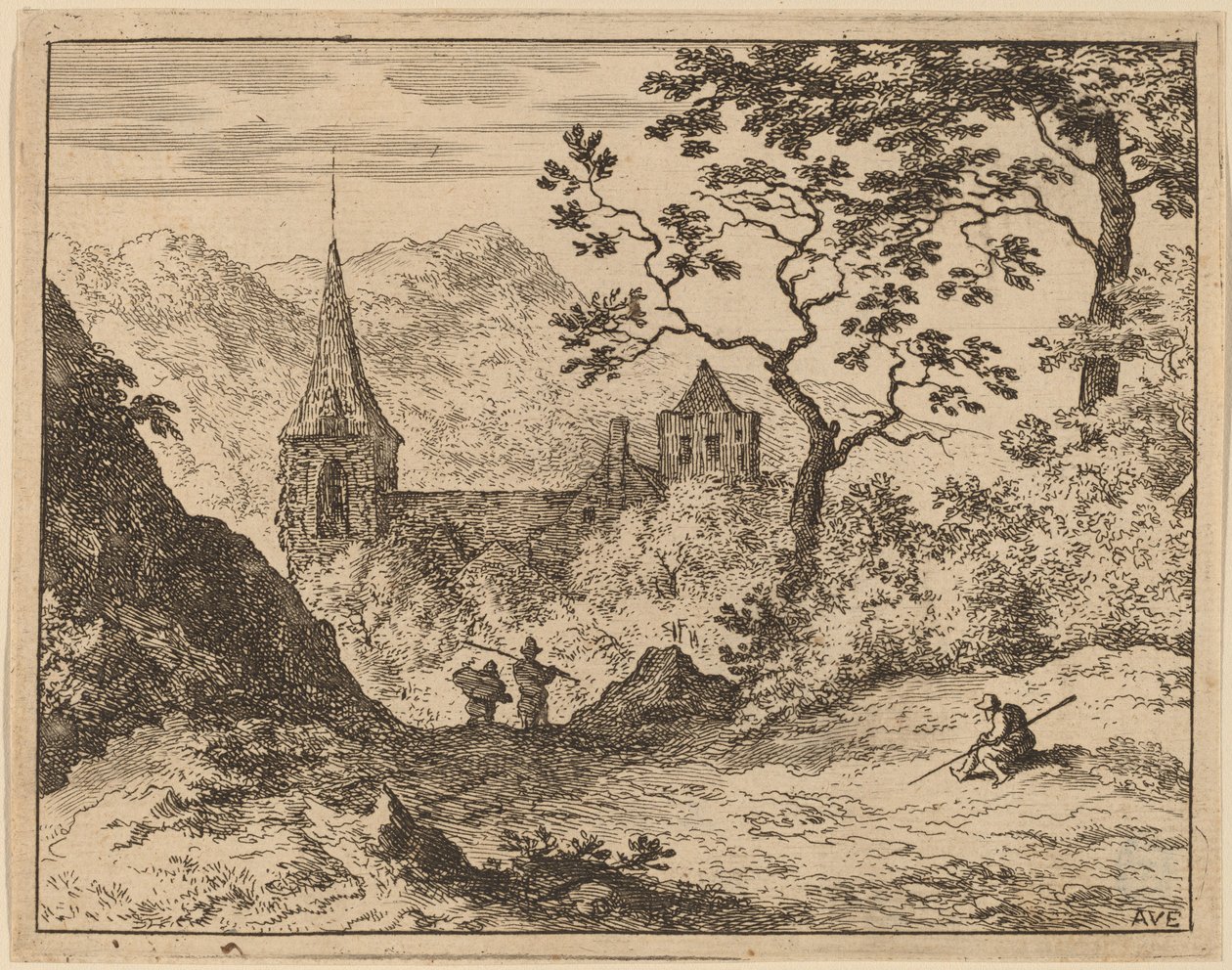 Tornet av Allart van Everdingen
