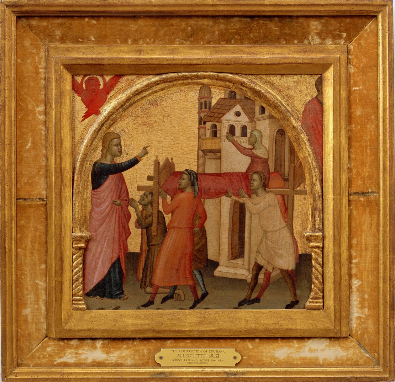 Uppståndelsen av Drusiana, ca. 1370 av Allegretto Nuzi